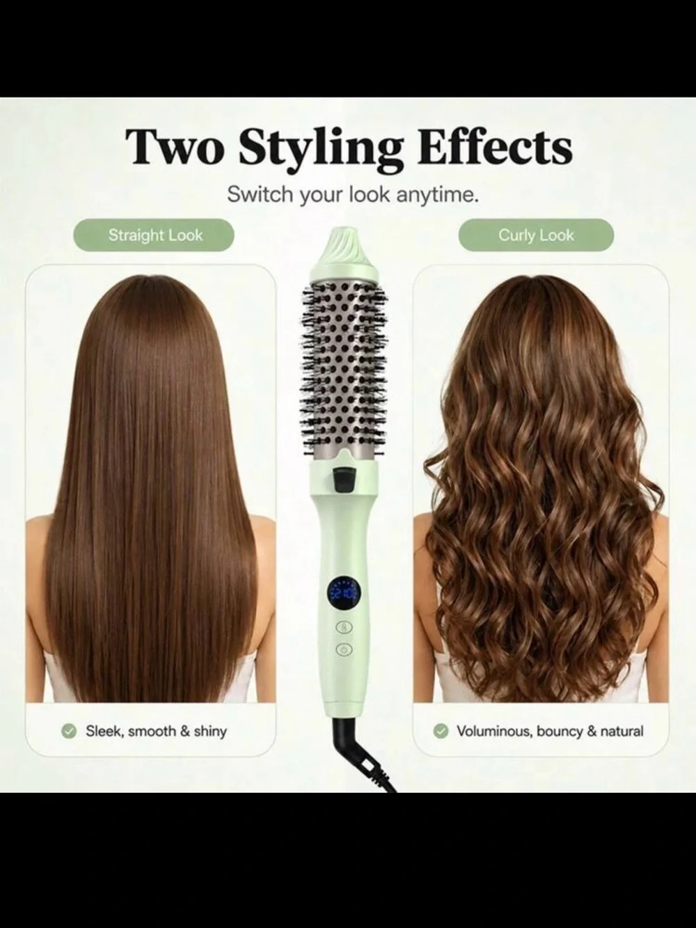 Thermal blowout brush